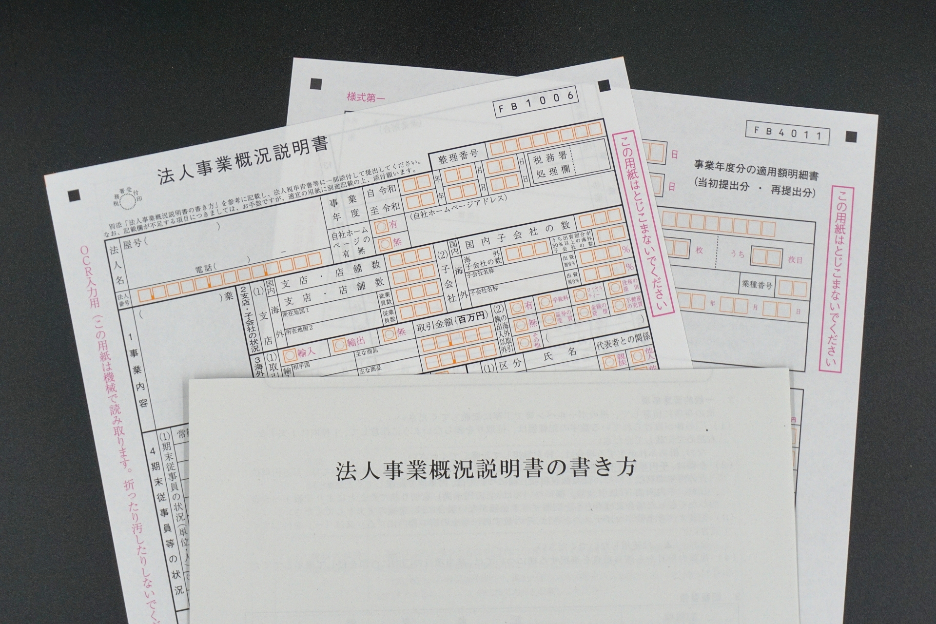 法人事業概況説明書の作成方法と活用ポイント解説
