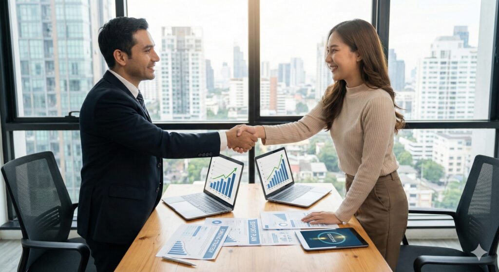 資金調達サポートの相談イメージ