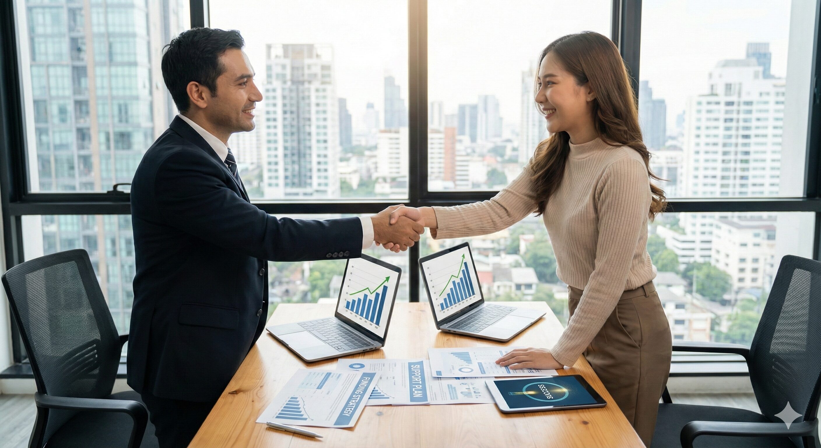 資金調達サポートの相談イメージ